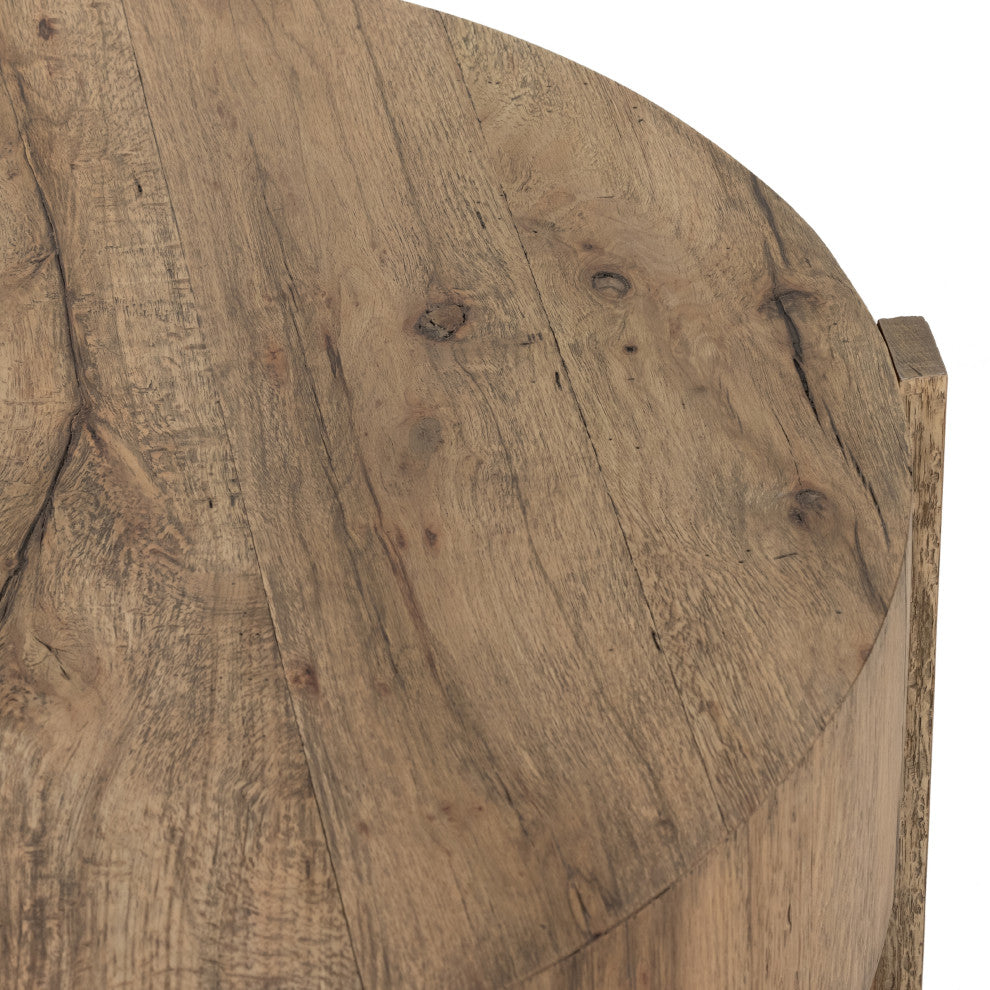 Bingham Coffee Table, Rustic Oak Veneer