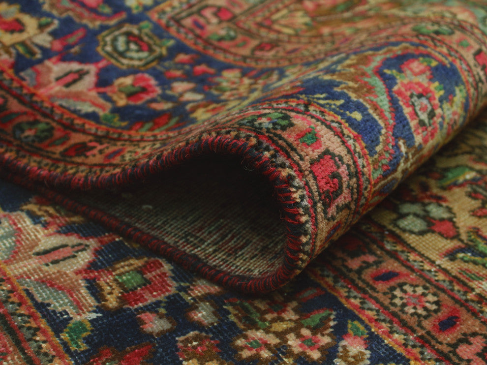Fine Vintage Distressed Daniela Red Rug