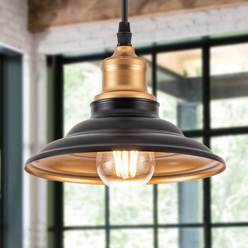 Black Pendant Lighting for Kitchen Island Barn Gold Hanging Pendant Light
