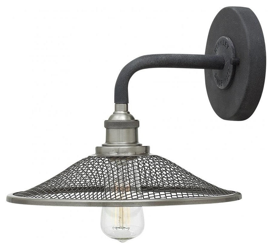 Rigby Sconce, Aged Zinc