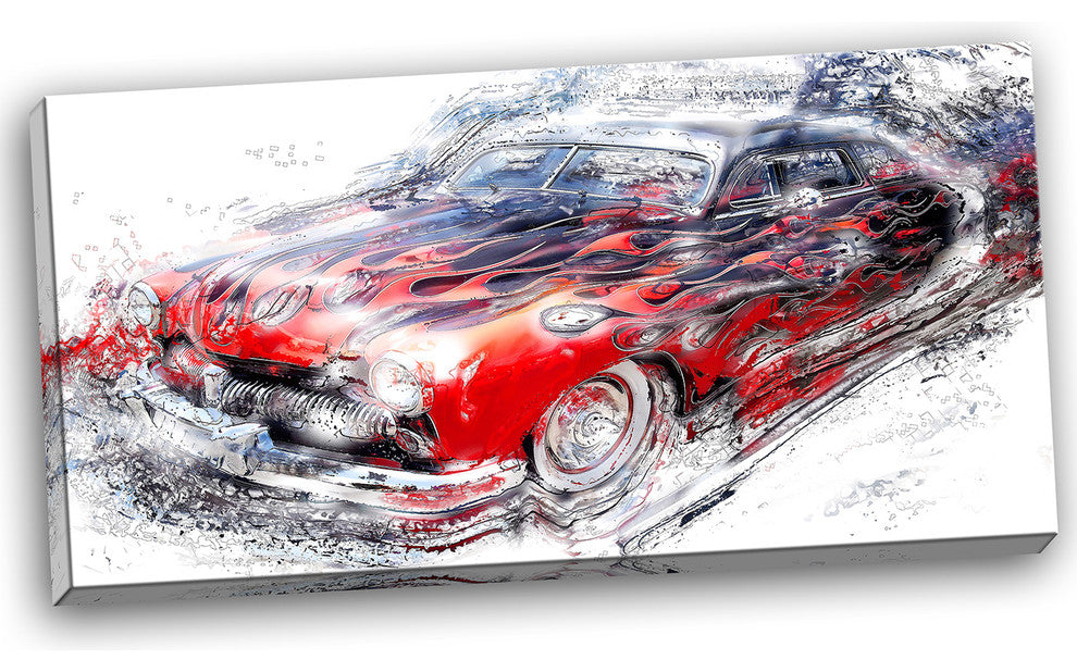 "American Burn Out" Canvas Painting