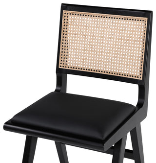 Abby Chair, Black, Black Finish, Side Chair
