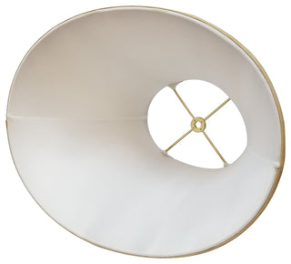 Oval Basic Lampshade, Antique Gold, Antique Gold, (7x5)x(12x9)x9