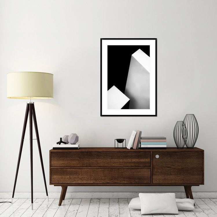 "Nero Bianco" Framed Digital Print by Gilbert Claes, 32x44"