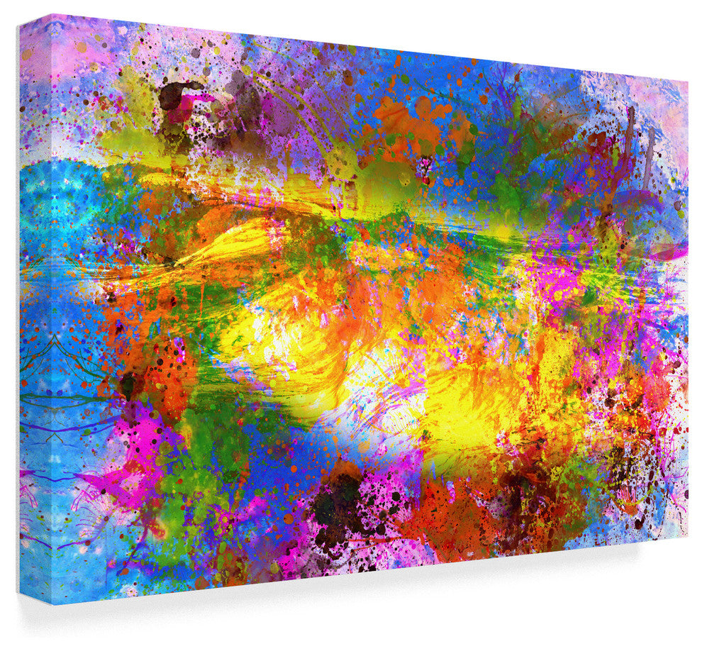 "Sea of Colors" by Ata Alishahi, Canvas Art, 30"x47"