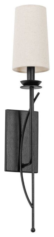 Calder Wall Sconce, Forged Iron