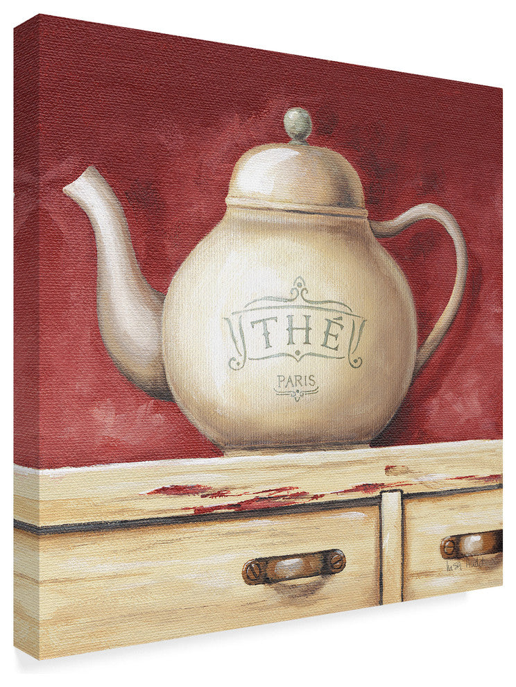 "The Paris Tea Pot" by Lisa Audit, Canvas Art