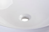 18" ROUND CERAMIC ABOVE MOUNT BATHROOM BASIN VESSEL SINK