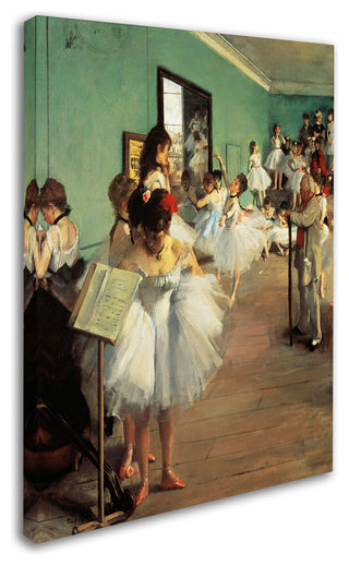 'Dance Examination, 1873-74' Canvas Art by Edgar Degas
