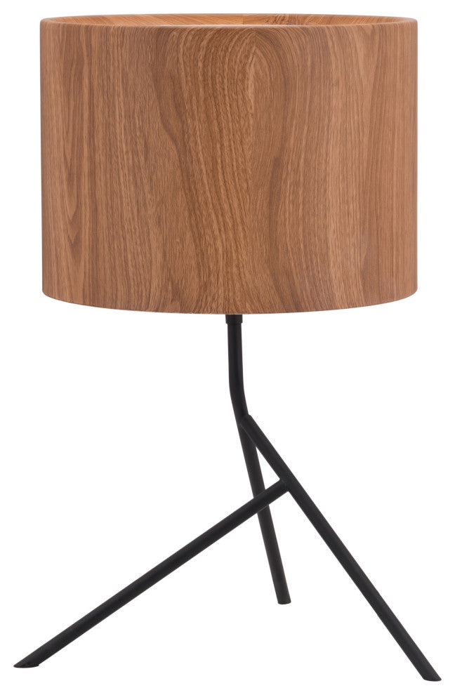 Sutton Table Lamp Brown & Black
