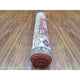 Red Hand Knotted Wool, Super Kazak Geometric Medallion, Runner Rug, 3'0"x11'0"