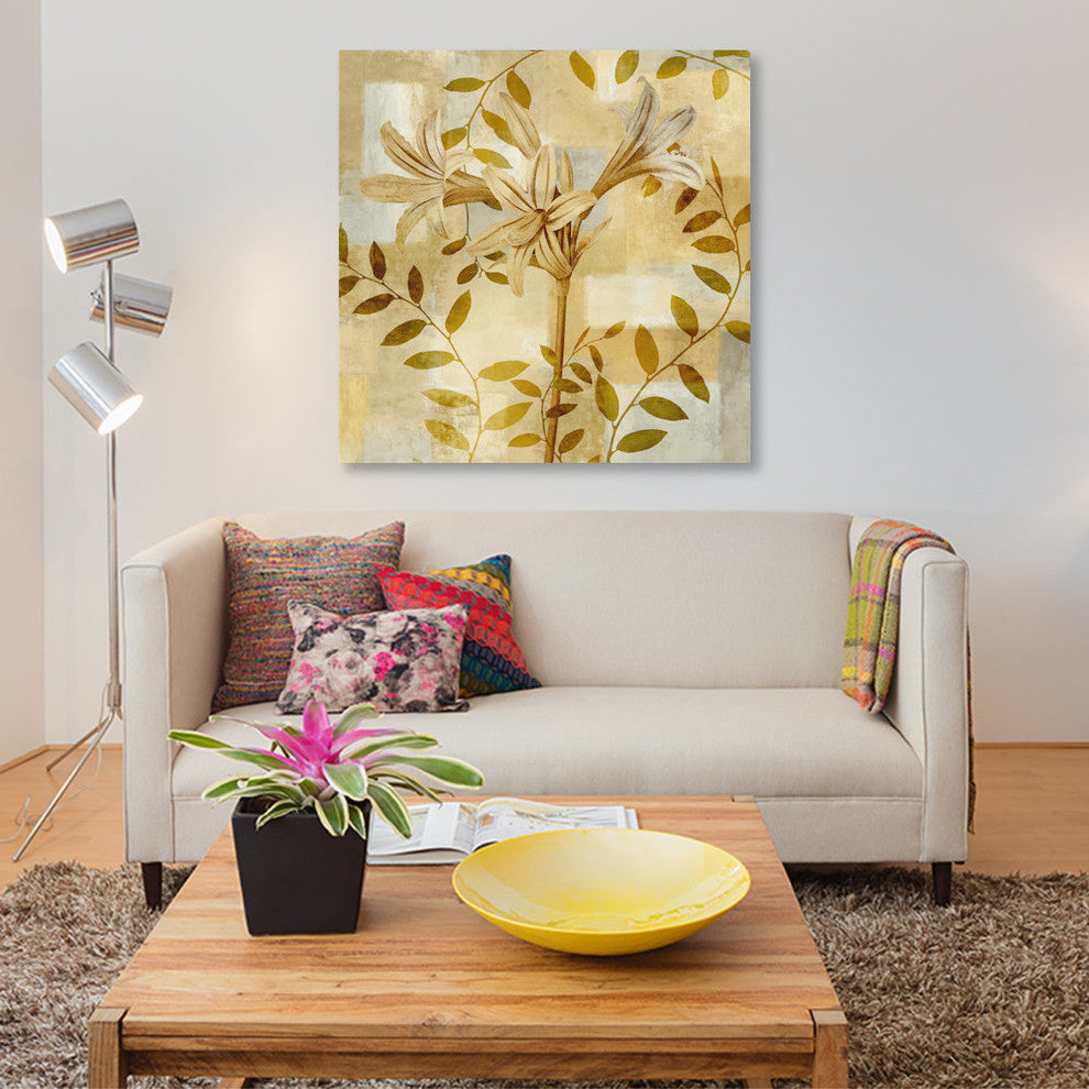 "Lily Dreams" by Erin Lange, Canvas Print, 18"x18"