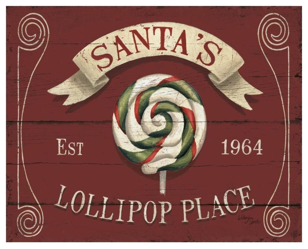 "Holiday Candy Shops IV" Digital Paper Print by Wellington Studio, 37"x30"