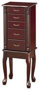 Coaster Jewelry Armoire, Merlot