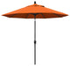 9' Aluminum Umbrella Push Tilt, Tuscan