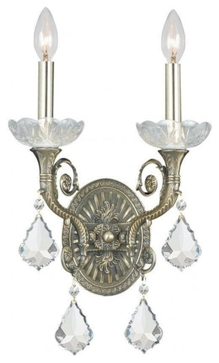 Crystorama Majestic 2-Light Sconce