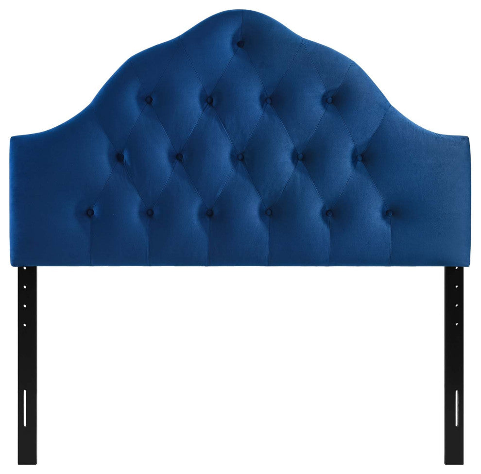 Sovereign Full Diamond Tufted Performance Velvet Headboard