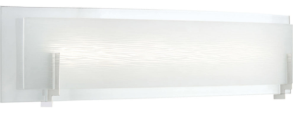 Quoizel PCSM8524 Stream 1 Light 23-1/2"W Integrated LED Bath Bar - Polished