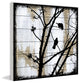 Marmont Hill, "Upstairs Neighbor" by Vicki Butler Painting Print, White Wood