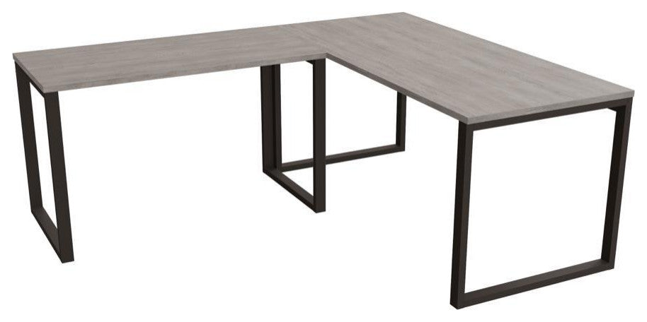 UrbanHaus Square Oleg Computer Desk, 24"x60"