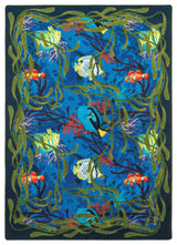 Kaleidoscope Rug, Under the Sea, 3'10"x5'4"