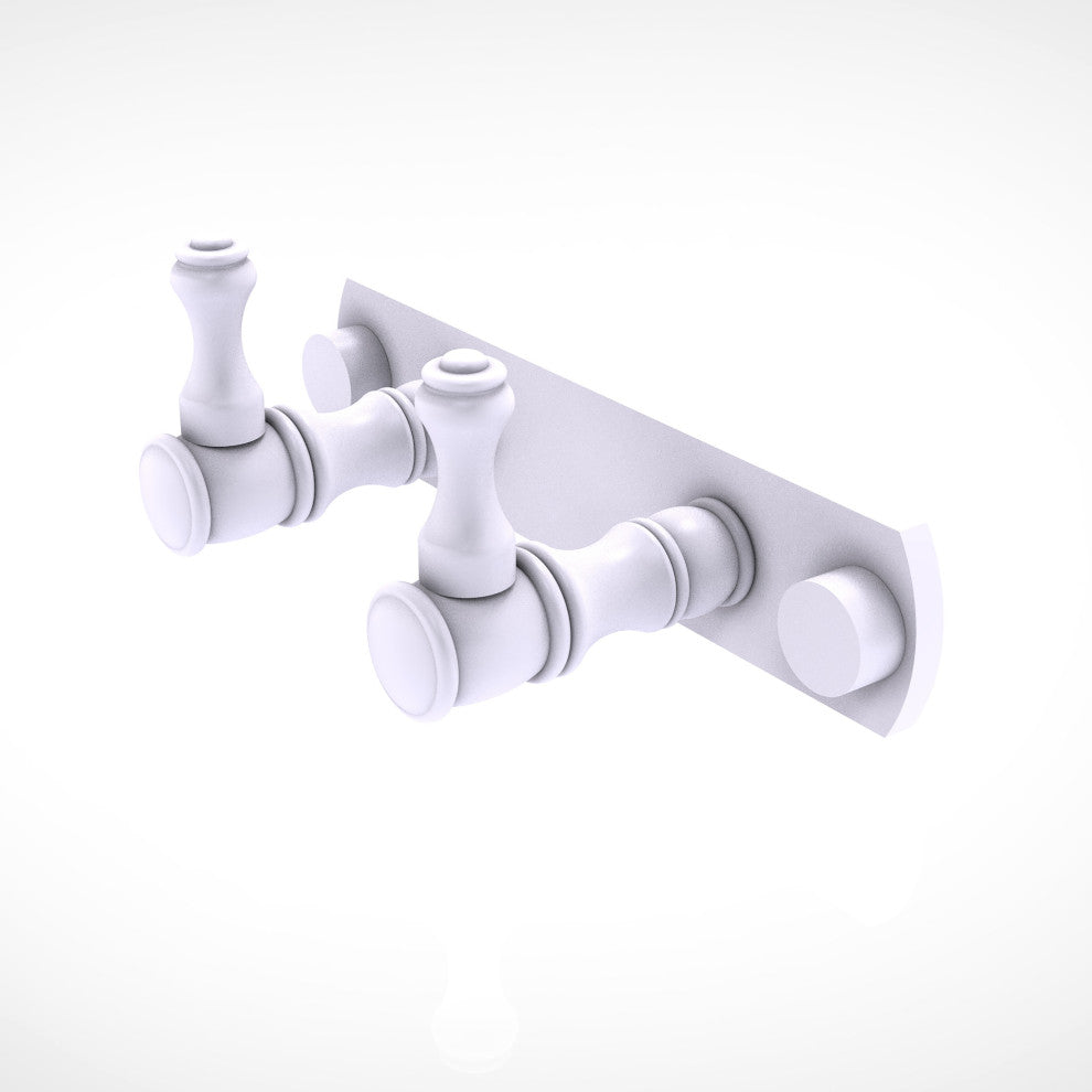 Carolina 2 Position Multi Hook, Matte White
