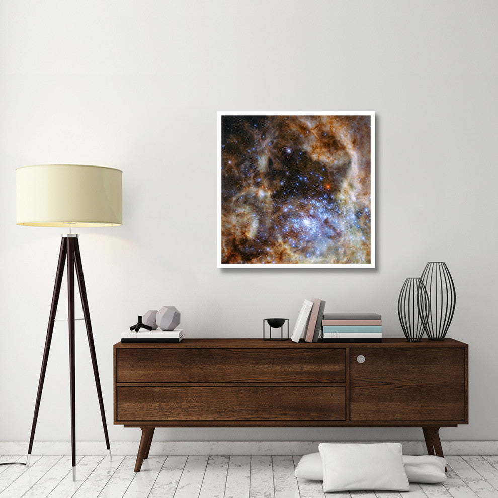 "Star Cluster R136" Digital Paper Print by NASA, 38"x38"