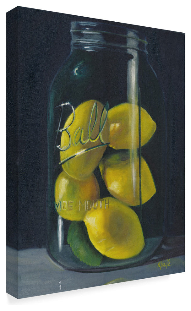 "Lemons" by Marnie Bourque, Canvas Art