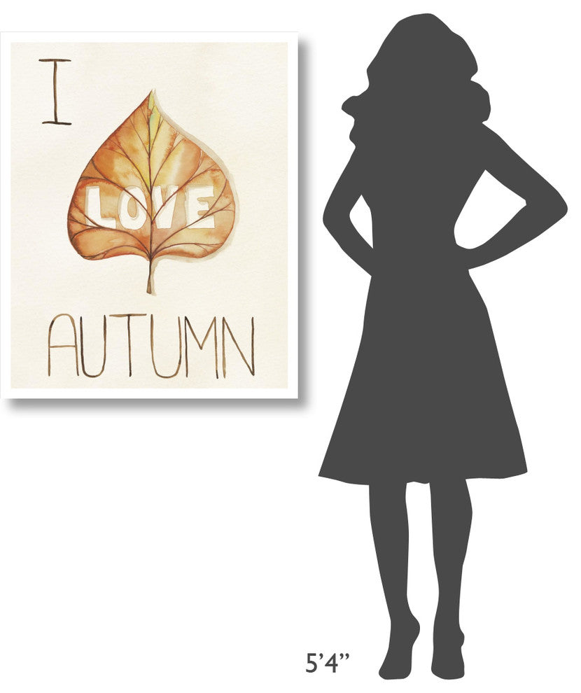 "Autumn Love I" Digital Paper Print by Elyse DeNeige, 30"x37"