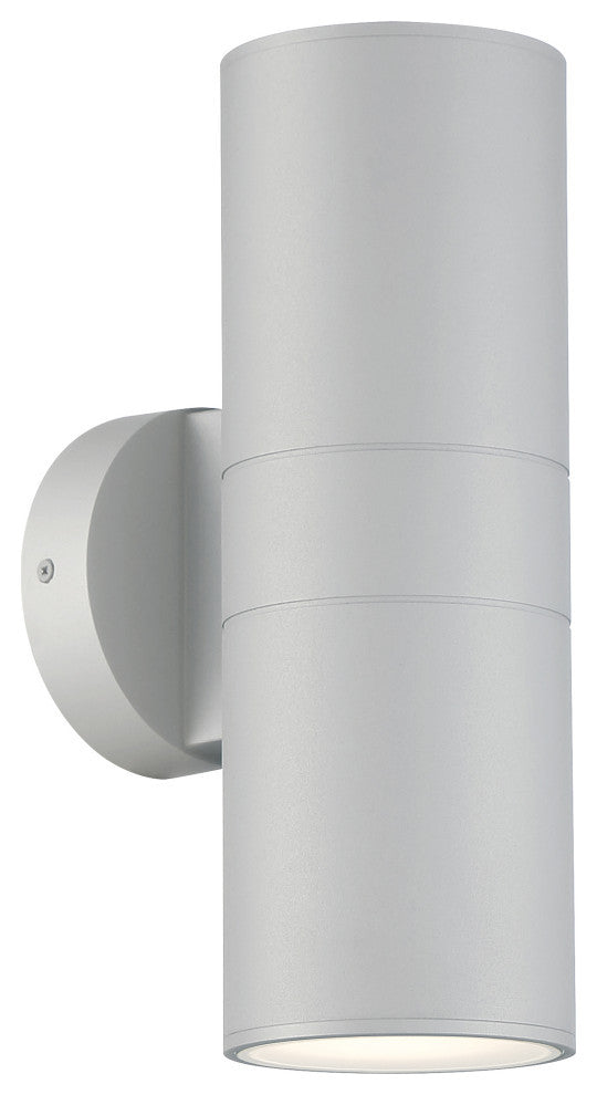 Matira Bi-Directional Outdoor LED Wall Mount, Satin