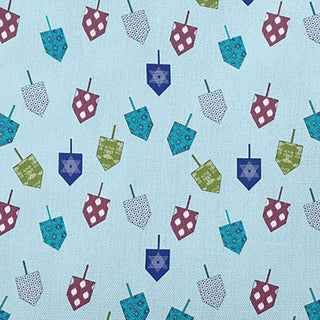 Dreidel Pattern Accent Pillow, Omar, 20"x20"