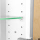 Fruitville Shaker Style Frameless Recessed Wood Pantry Cabinet, 14x78, Unfinished