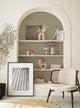 Canvas Look Peel and Stick Vinyl Wallpaper, Green, 24" X 60"