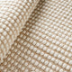 Dash & Albert Pixel Wheat Woven Sisal/Wool Rug, Natural, 3' x 5'