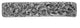 Baroque Pewter Cabinet Hardware Pull, Satin