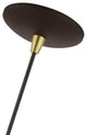 Ashland 1 Light Bronze With Antique Brass Accents Pendant