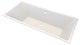 CHI White Acrylic Extra Deep Undermount Center Drain Bathtub by Valley Acrylic,