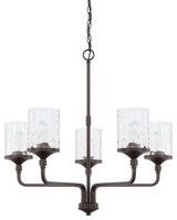 Capital Lighting 428851-451 Colton 5 Light 28"W Chandelier - Bronze