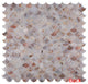 B02 Mother Of Pearl Shell Backsplash Wall Tiles Sector Fan-Shaped Art Tile Decal