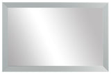 LaRue Framed Wall Mirror, Chrome, 36" X 36"