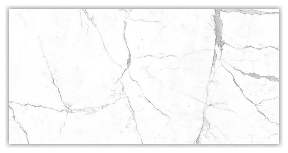 Calacatta Pearl Textured 24x48 Porcelain Tile