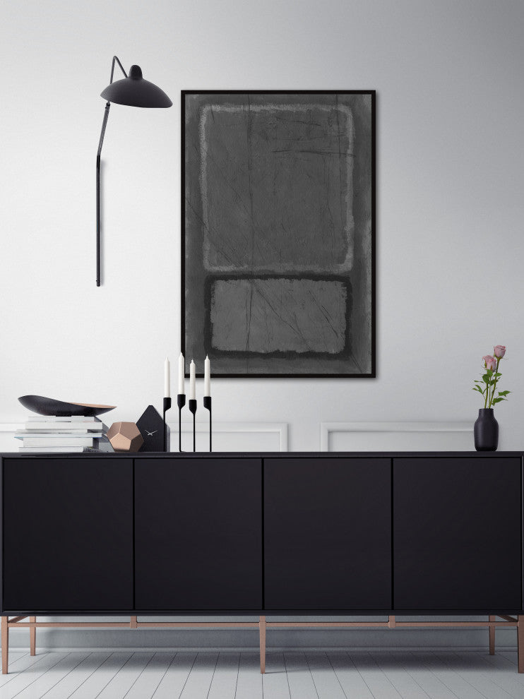 "Major Expansion" Floater Framed Painting Print on Canvas, 30x45