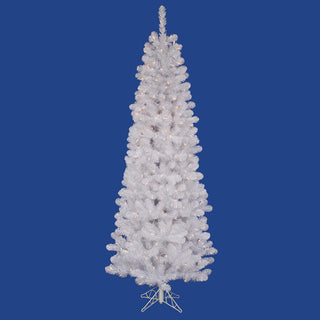 6.5' X 32" White Salem Pencil 250Led Wmw