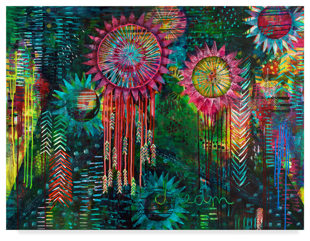 Vicki Mcardle Art 'Dream' Canvas Art, 19"x14"