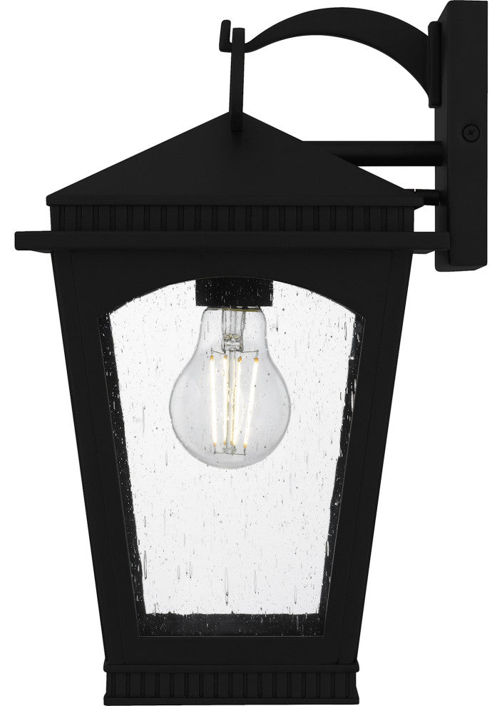 Quoizel HUK8408 Huck 13" Tall Outdoor Wall Sconce - Earth Black