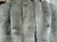 Plutus Tissavel Gray Faux Fur Handmade Bedspread, 114"x120"