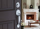 Active Handle Set, Colonial Knob Interior Trim, Polished Stainless