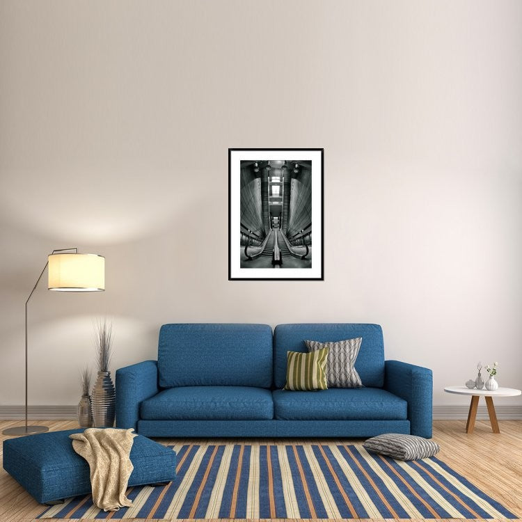 "Underground" Framed Digital Print by Semir Catovic, 32x44"