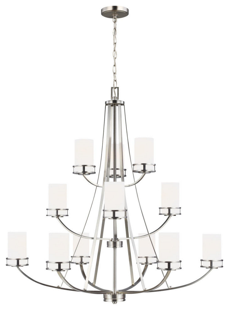 Generation Lighting 12 Light Chandelier 3121612EN3-962