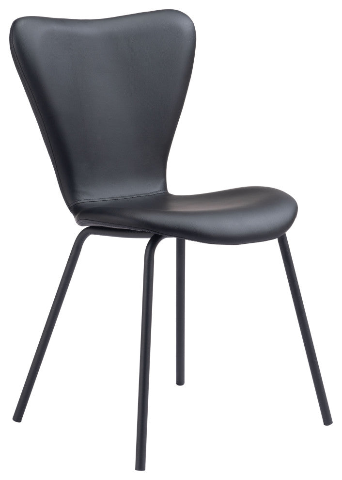 Torlo Dining Chair, Set of 2 Black